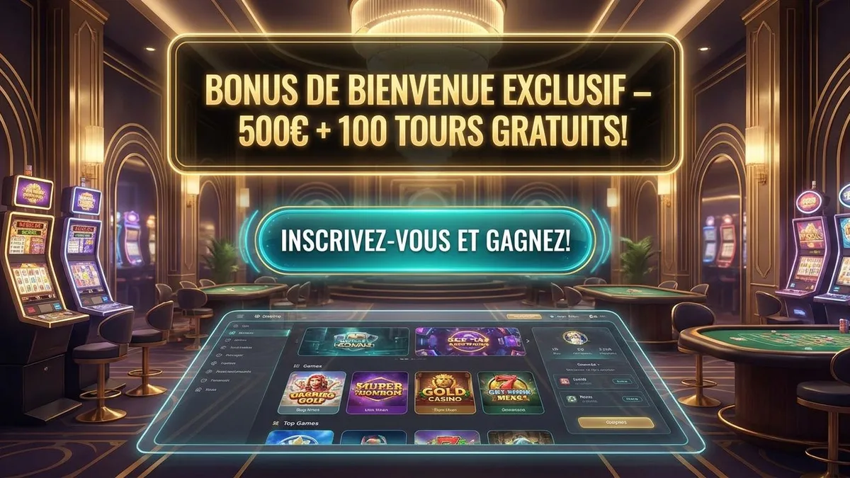 Inscription avec bonus